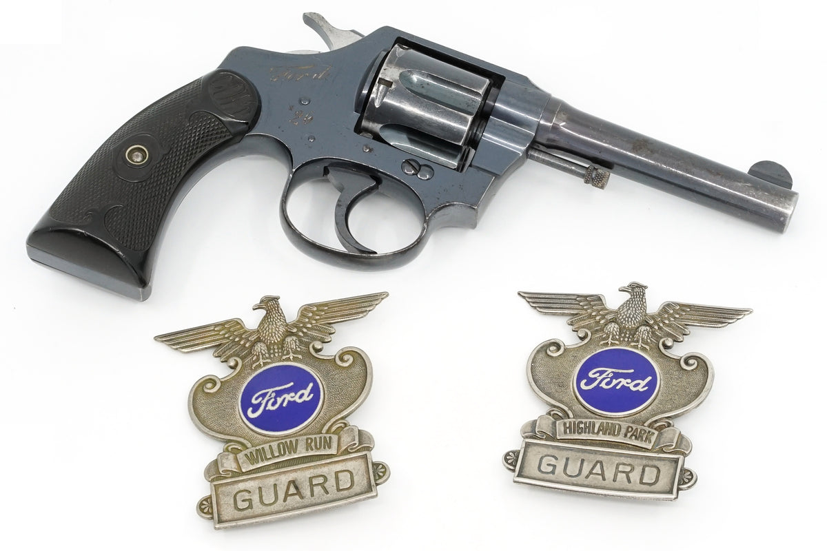 Colt Police Positive 38 4&quot; SN:162149 MFG:1924 - Ford Security