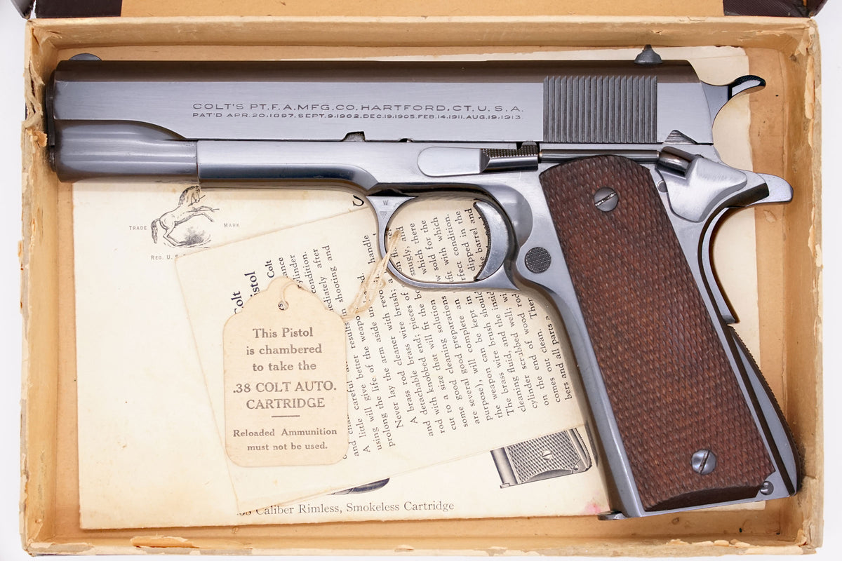 Colt .38 Super SN:17142 MFG:1935