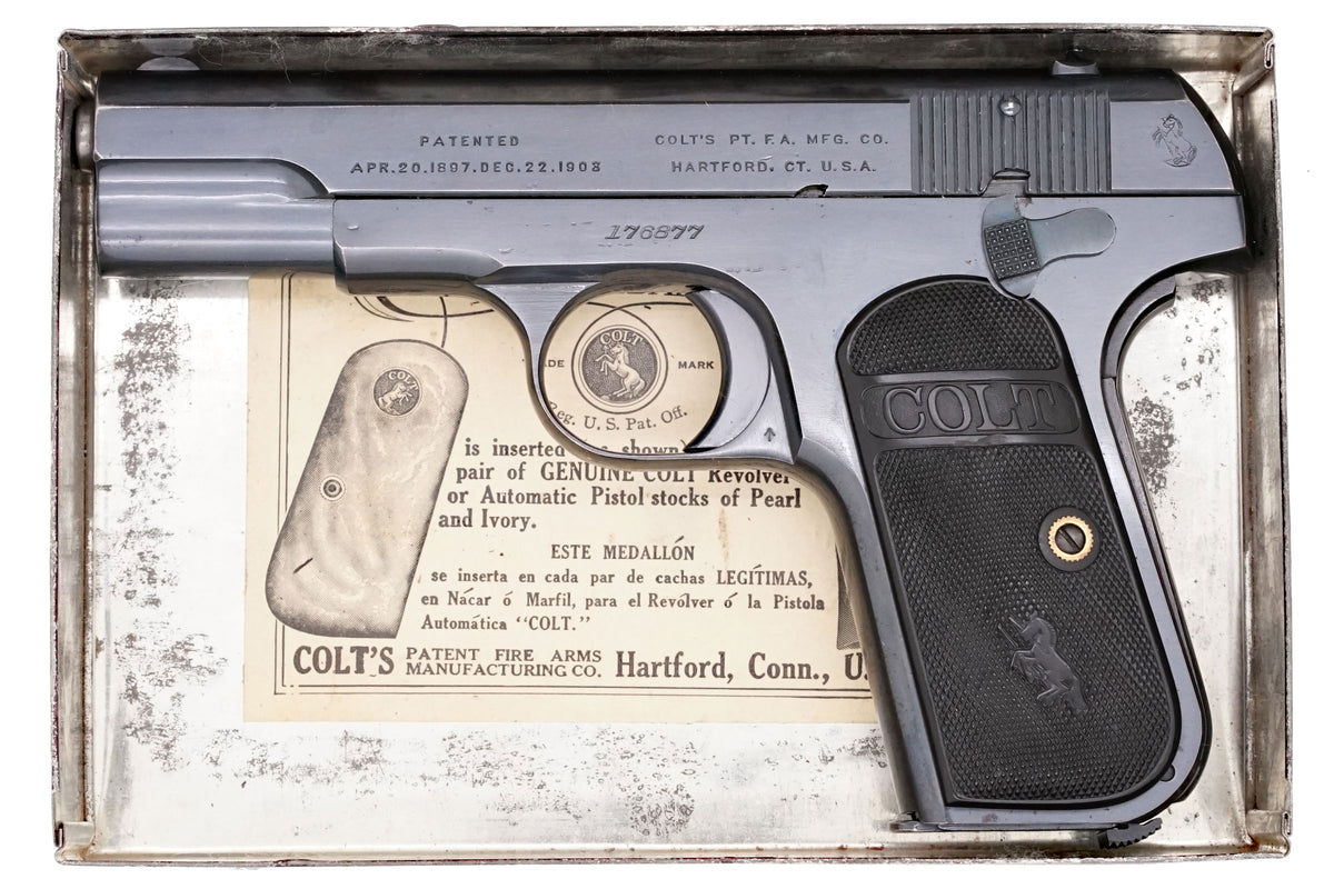 Colt 1903 Pocket Hammerless 32ACP SN:176877 MFG:1915