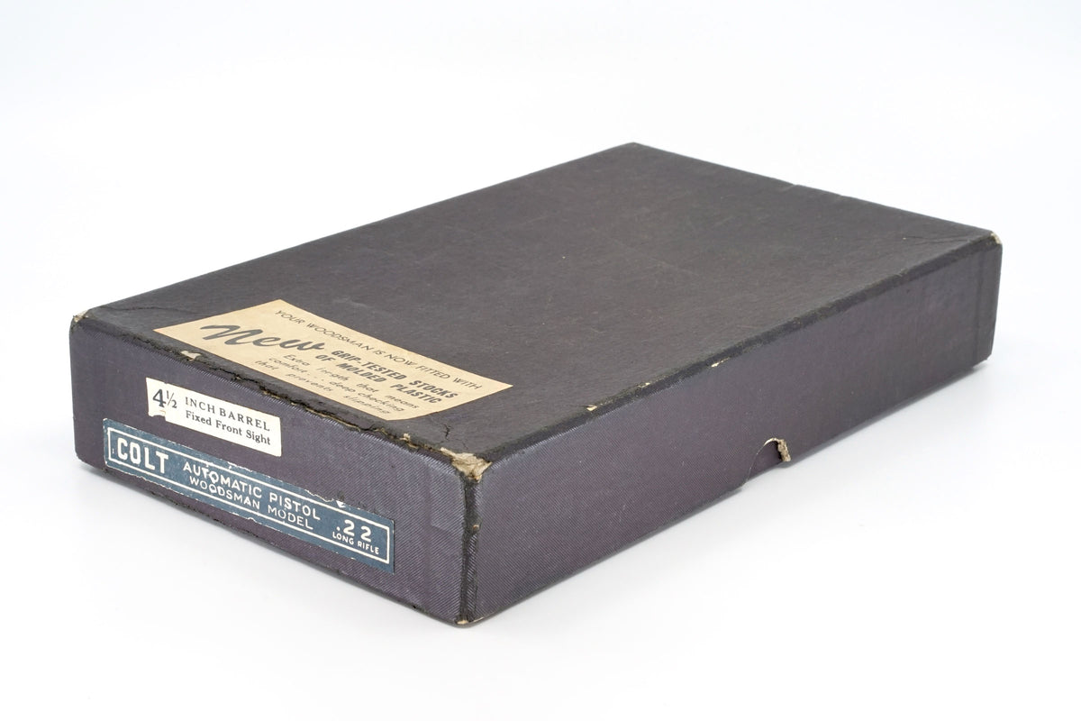 Colt Woodsman Sport 22LR 4-1/2&quot; SN:183431 MFG: 1947