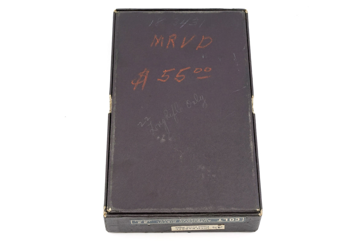 Colt Woodsman Sport 22LR 4-1/2&quot; SN:183431 MFG: 1947