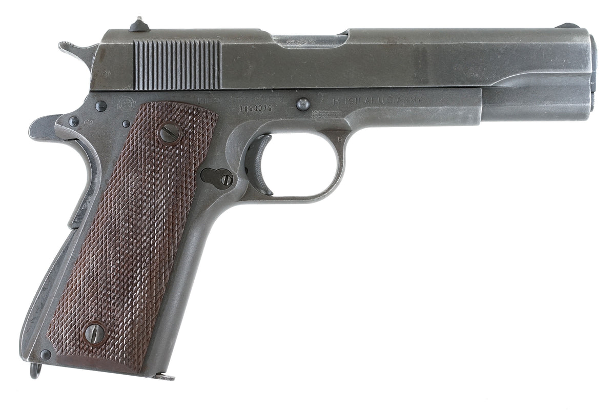 Ithaca M1911A1 45ACP SN:1863076 MFG:1944 CANADA