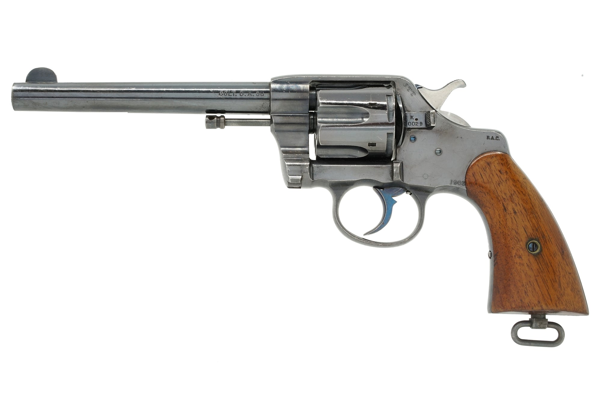 Colt New Army Model of 1903 38 Long Colt 6" SN:200029 MFG:1903