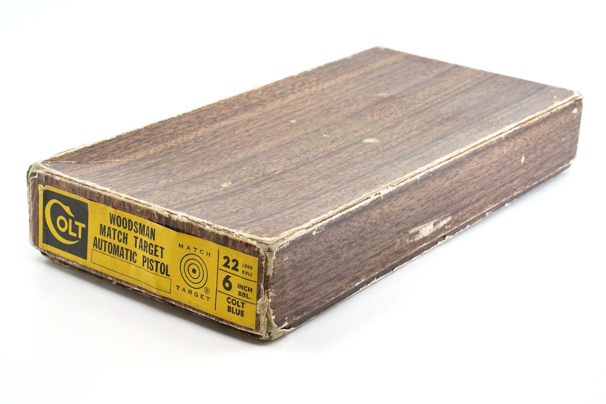 Colt Woodsman Match Target 6&quot; 22LR SN:206651-S MFG:1964