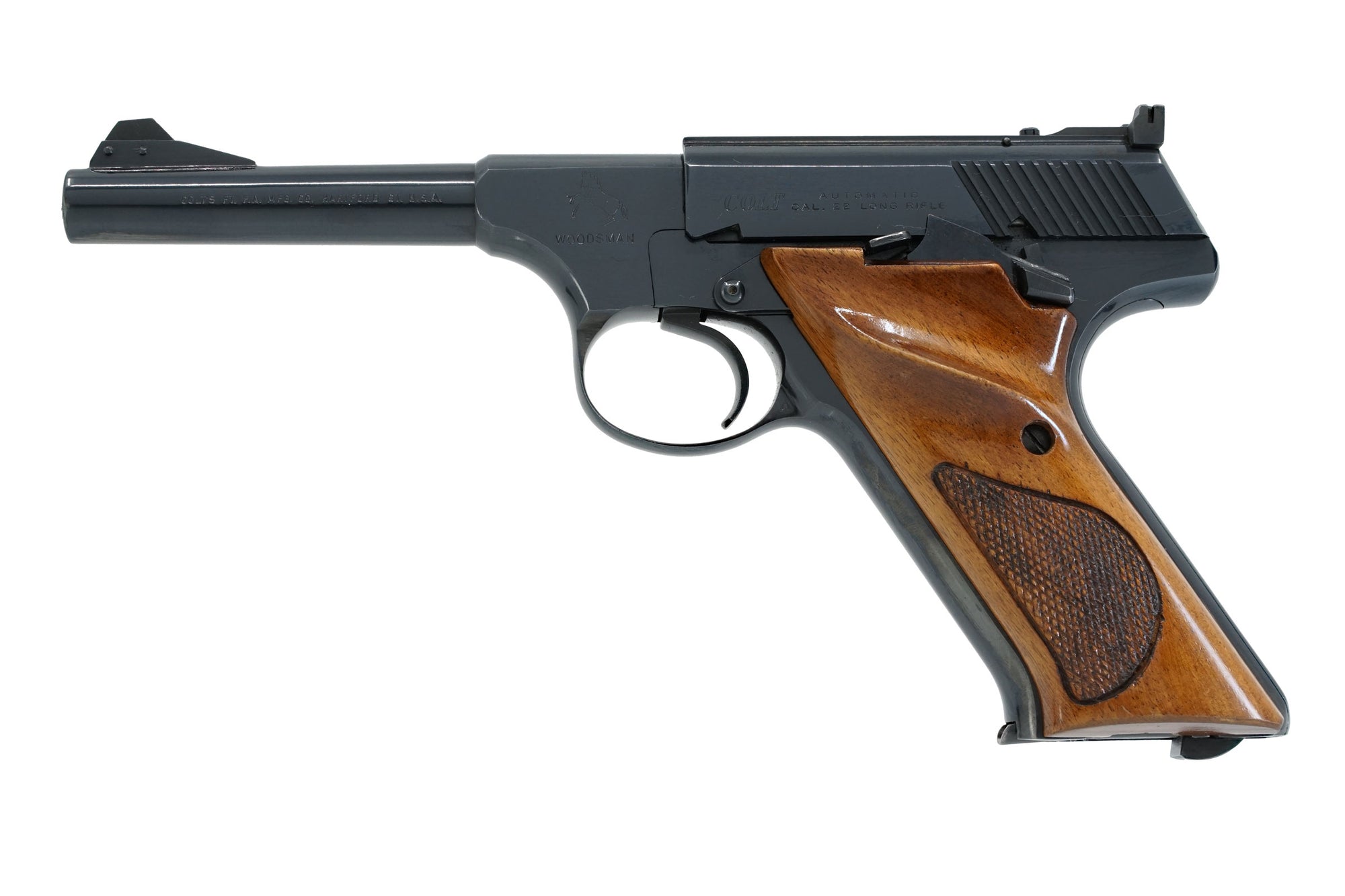 Colt Woodsman Sport 4-1/2" 22LR SN:216354-S MFG:1966