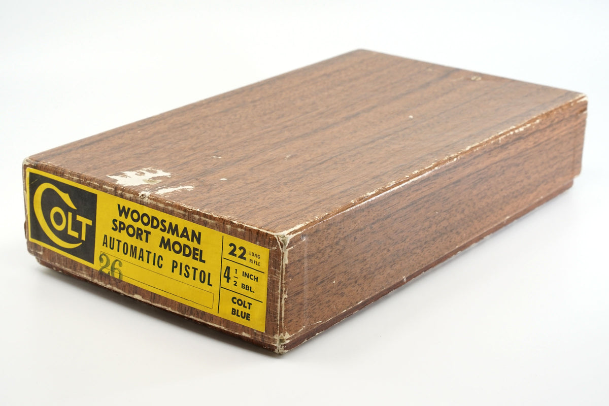 Colt Woodsman Sport 4-1/2&quot; 22LR SN:216354-S MFG:1966