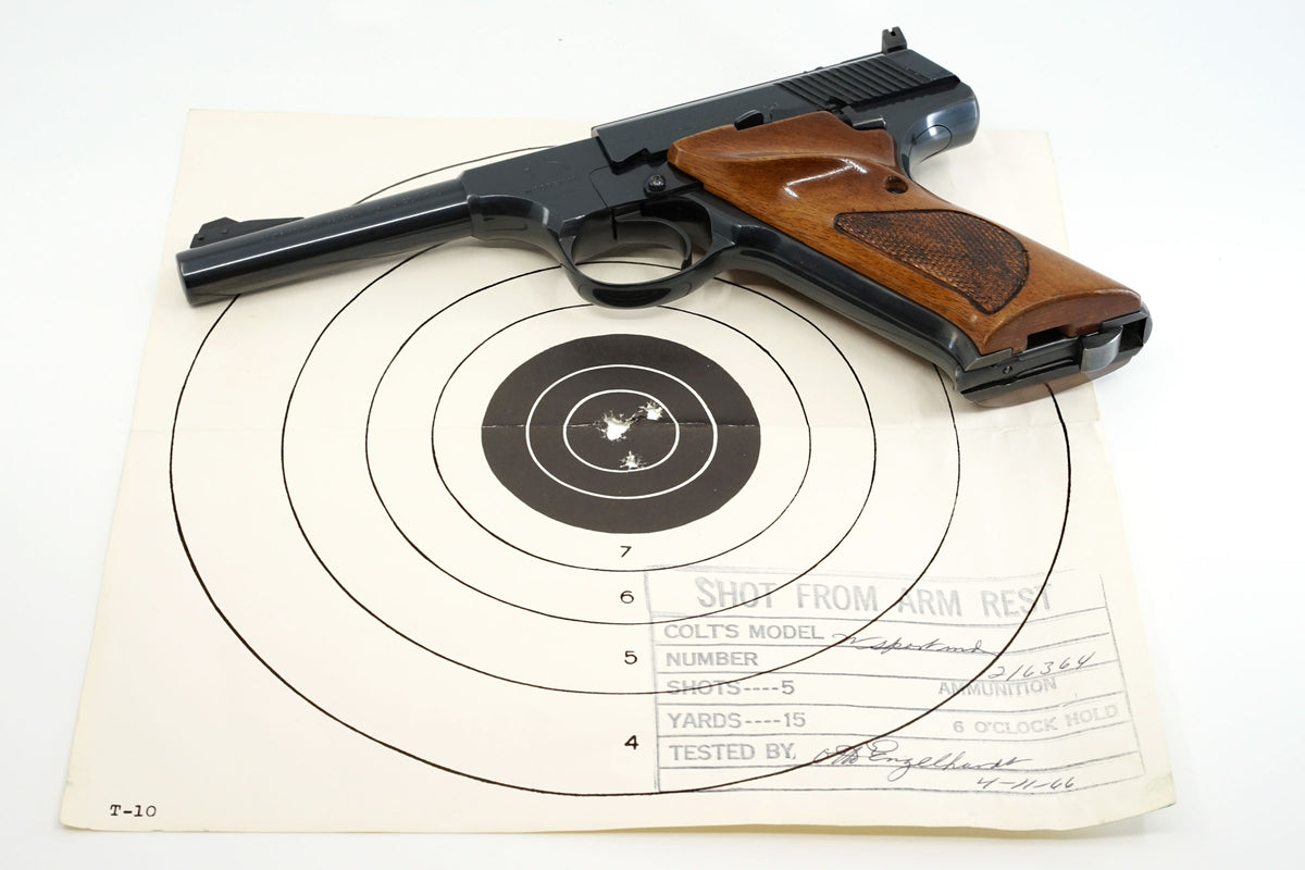 Colt Woodsman Sport 4-1/2&quot; 22LR SN:216354-S MFG:1966