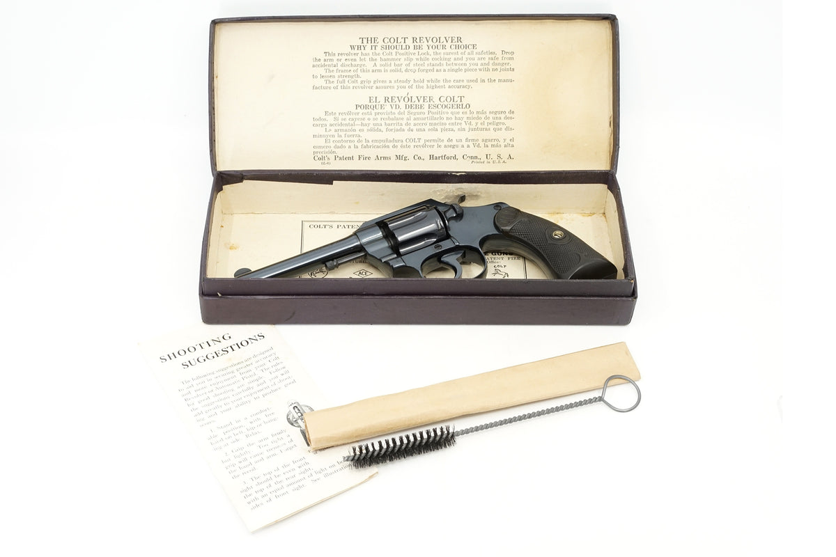 Colt Police Positive 32 Colt 4&quot; SN:234915 MFG:1941 - Pequeno Model