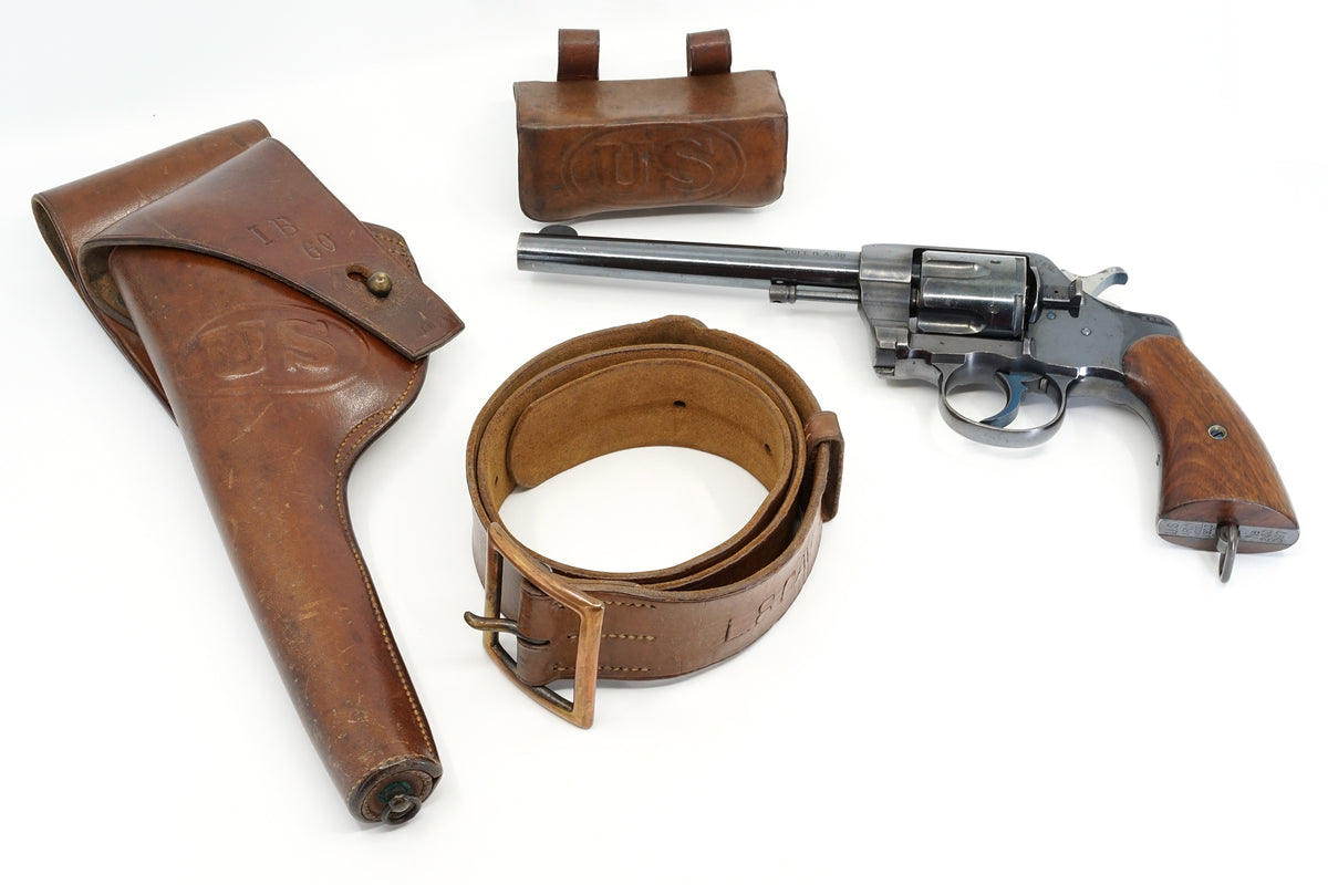 Colt New Army Model of 1903 38 Long Colt 6&quot; SN:240097 MFG:1904