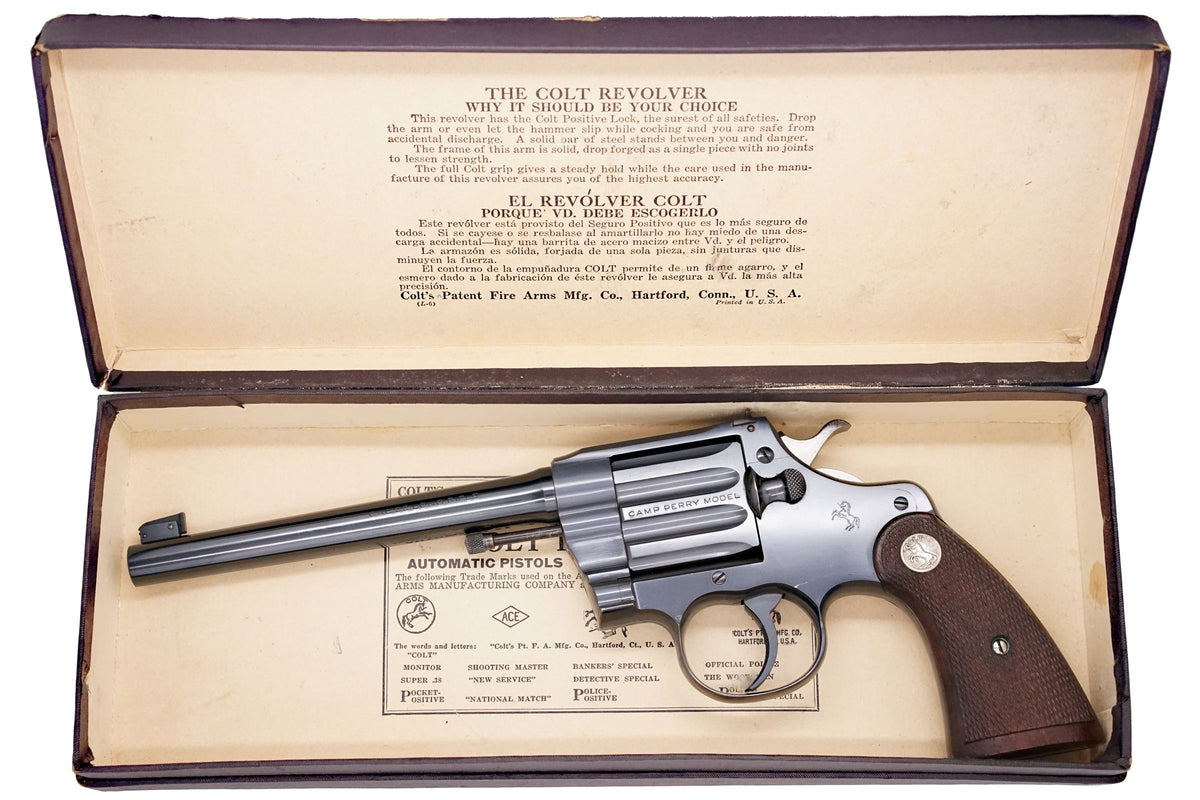 Colt Camp Perry 8&quot; SN:2435 MFG:1941
