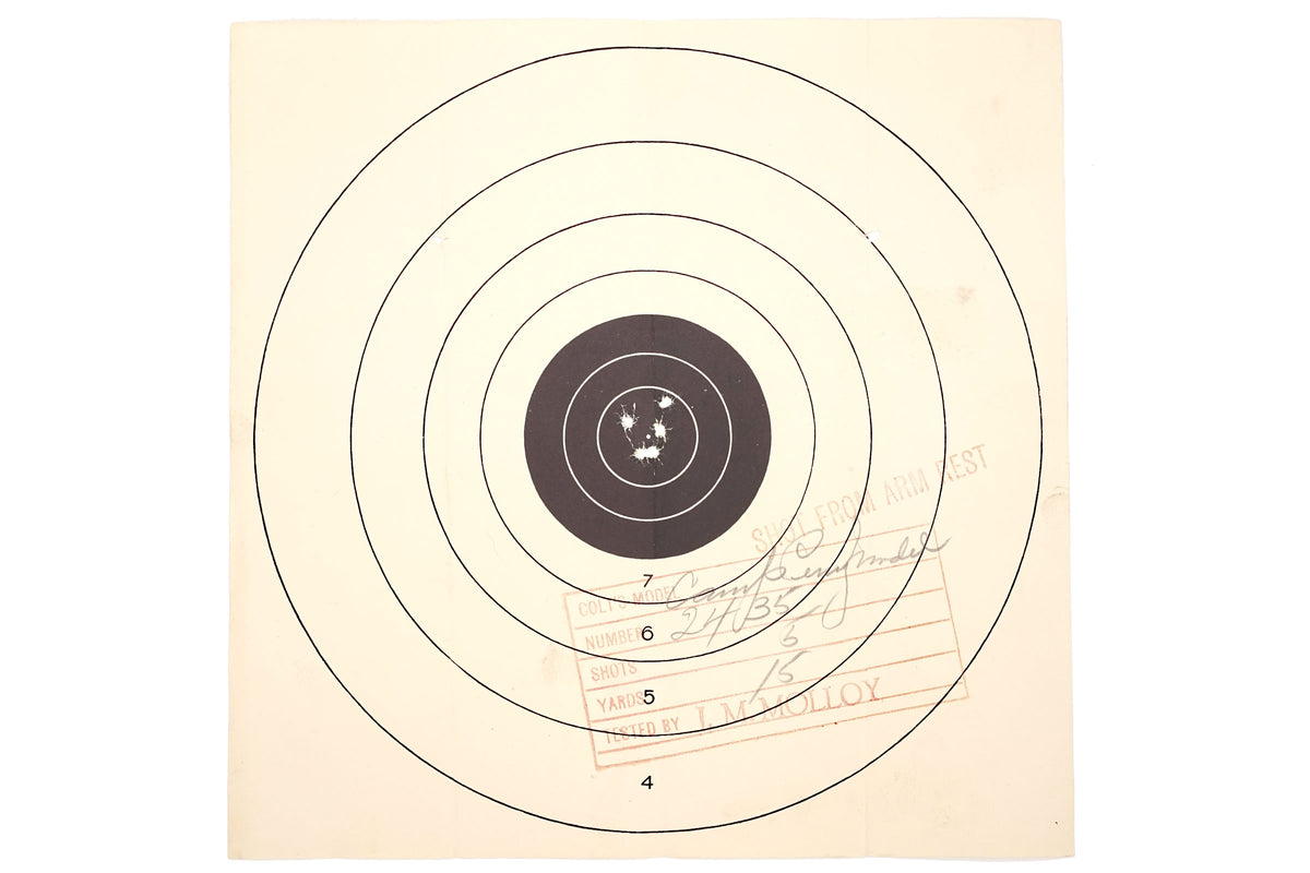 Colt Camp Perry 8&quot; SN:2435 MFG:1941