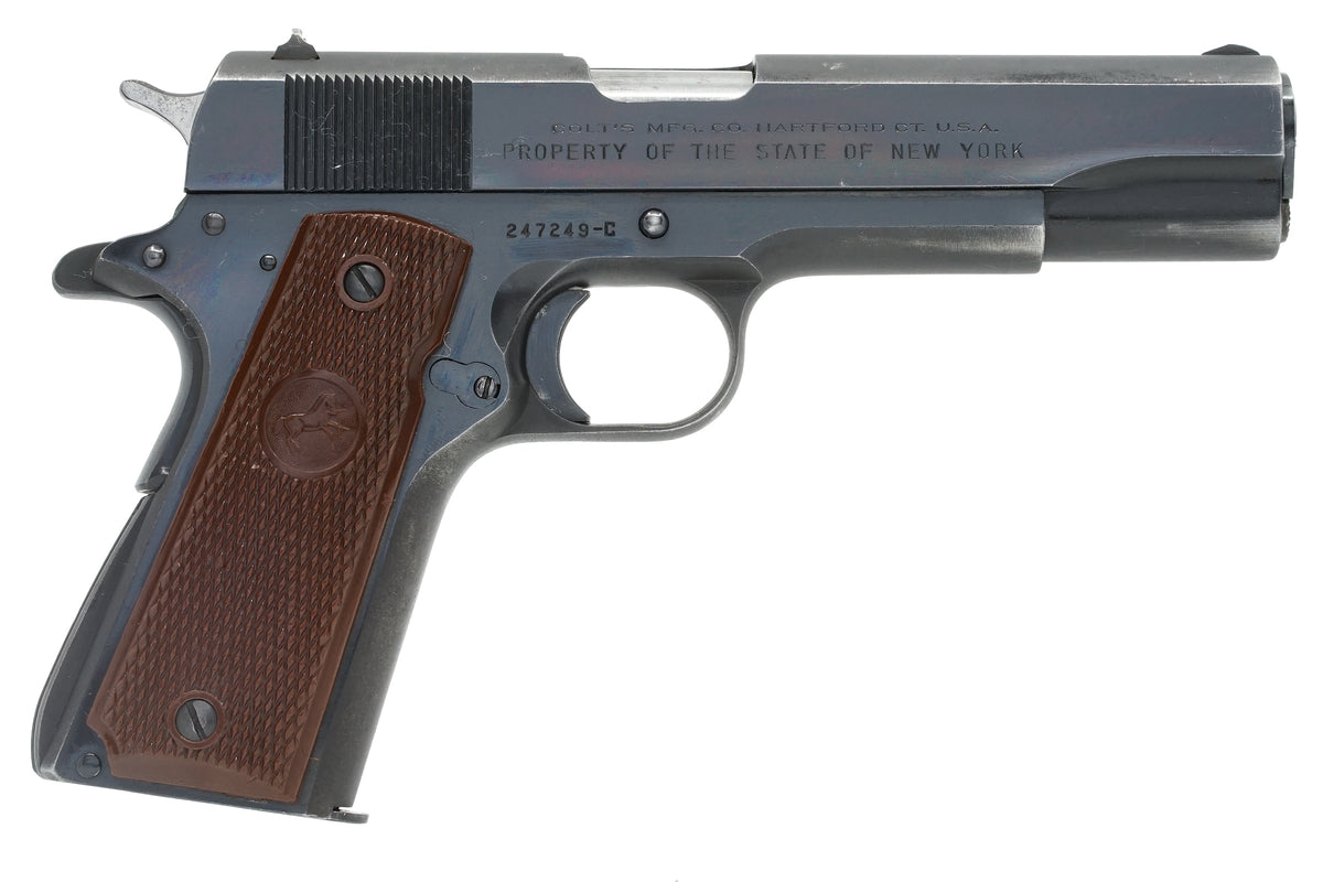 Colt Government Model 45ACP SN:247249-C MFG:1950 - Property of the State of New York
