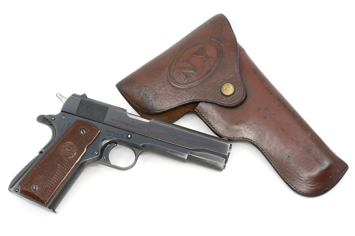 Colt Government Model 45ACP SN:247249-C MFG:1950 - Property of the State of New York