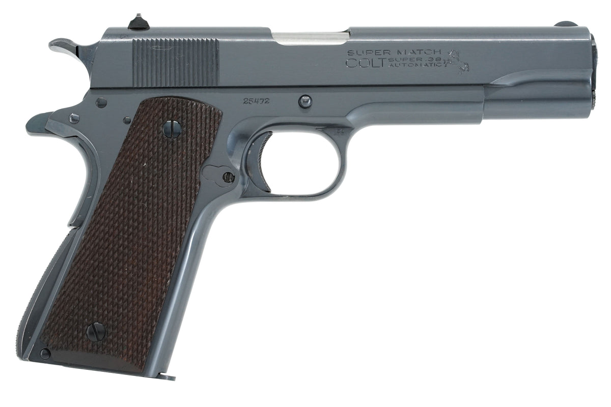 Colt Super Match .38 SN:25472 MFG:1938