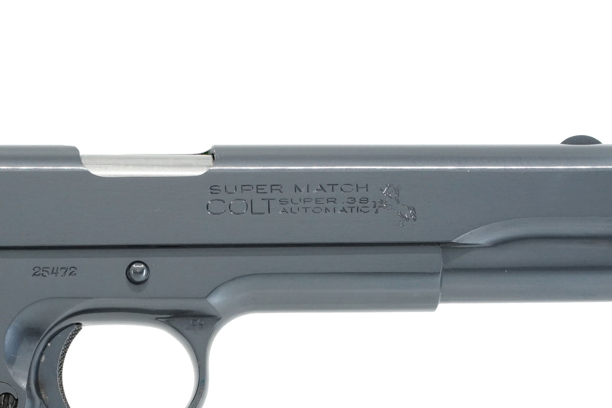 Colt Super Match .38 SN:25472 MFG:1938