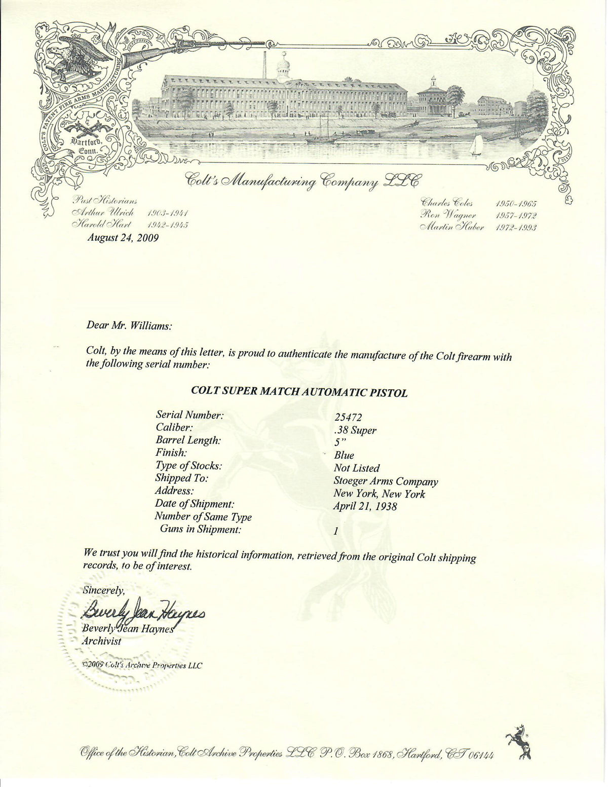 Colt Super Match .38 SN:25472 MFG:1938