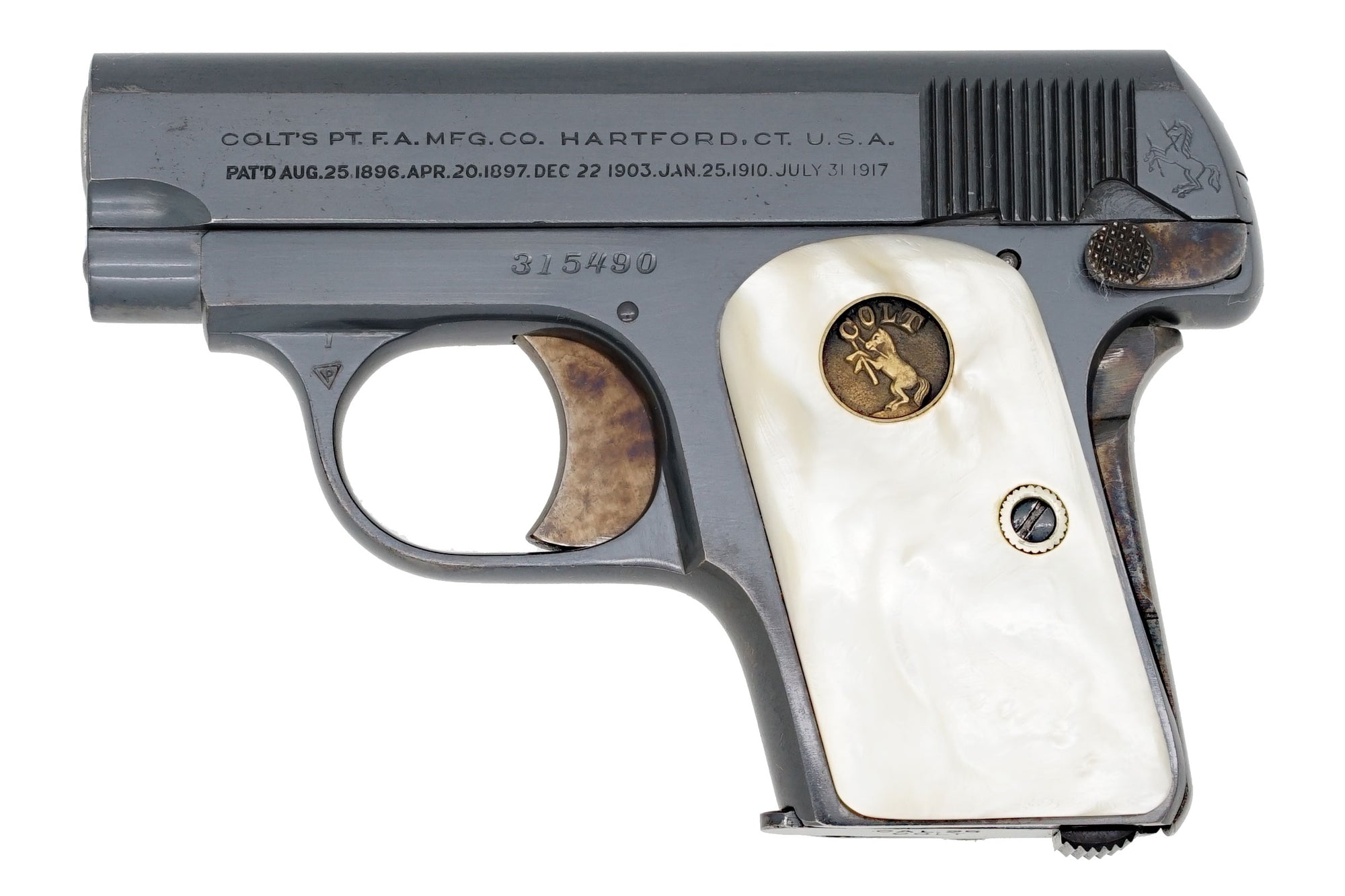 Colt 1908 Vest Pocket 25ACP SN:315490 MFG:1922