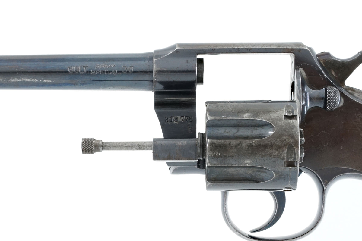 Colt Army Special 6&quot; 38 SN:318776 MFG:1910 - Navy