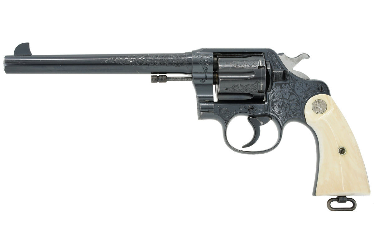 Colt New Service 45 Colt 7 1/2&quot; SN: 321834 MFG: 1925 - Factory Engraved