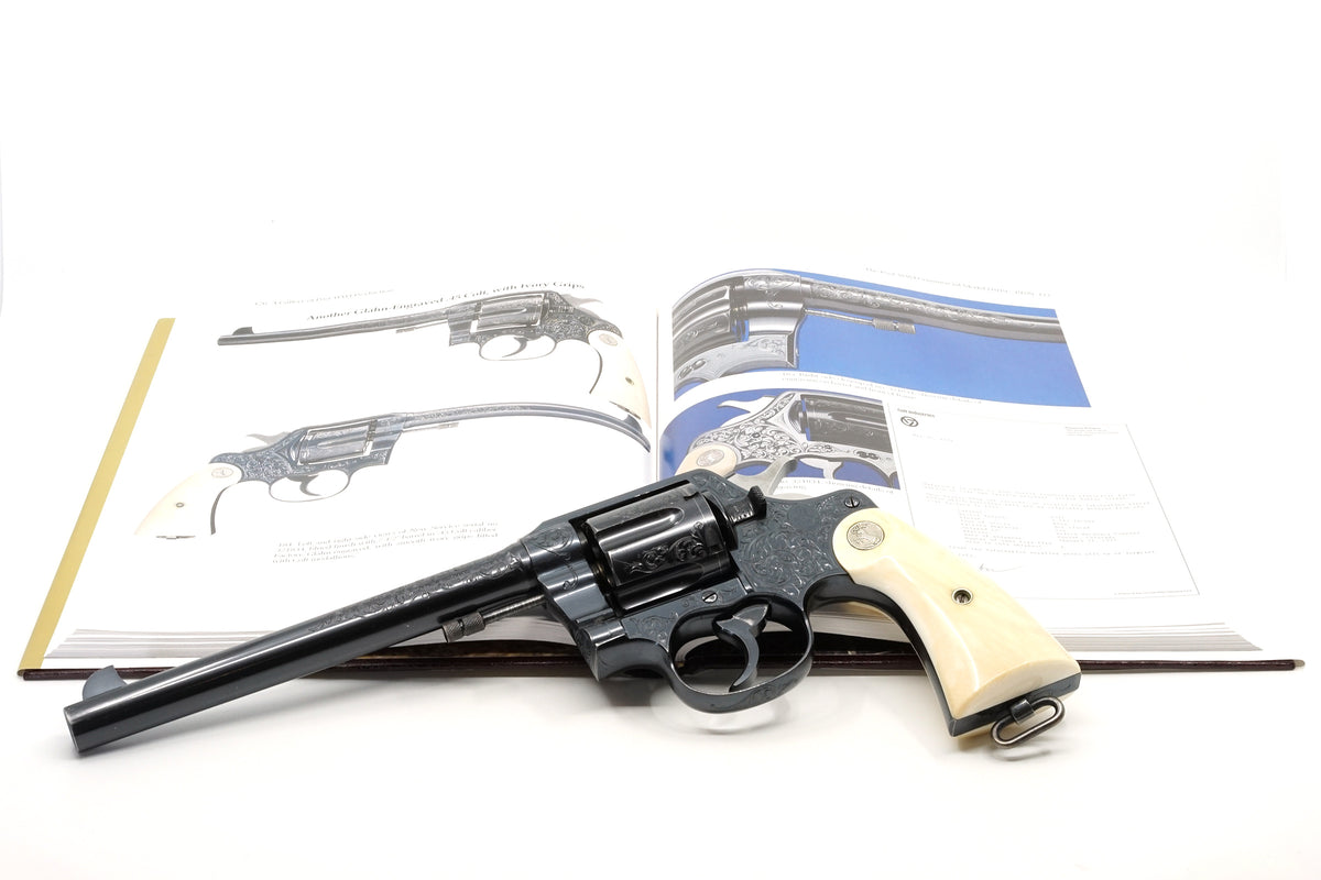 Colt New Service 45 Colt 7 1/2&quot; SN: 321834 MFG: 1925 - Factory Engraved
