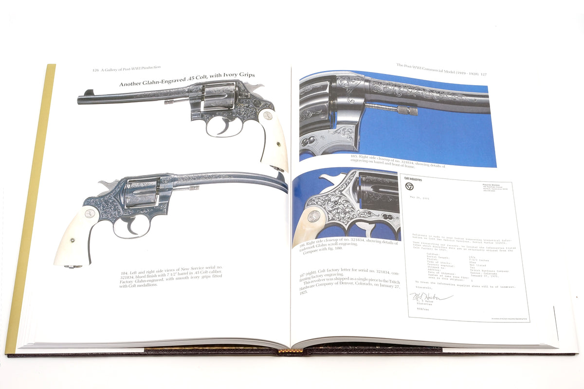 Colt New Service 45 Colt 7 1/2&quot; SN: 321834 MFG: 1925 - Factory Engraved