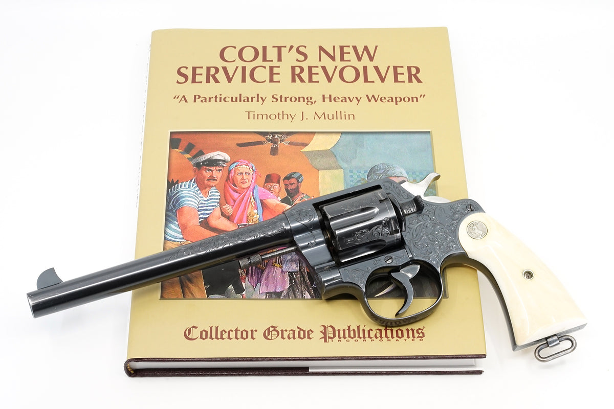 Colt New Service 45 Colt 7 1/2&quot; SN: 321834 MFG: 1925 - Factory Engraved