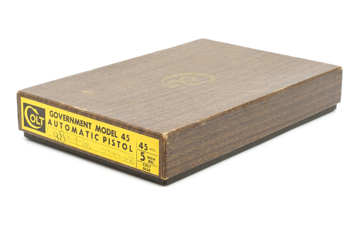 Colt Government Model 45ACP SN:322203-C MFG:1968