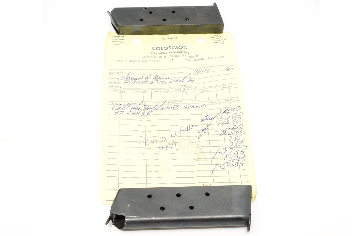 Colt Government Model 45ACP SN:322203-C MFG:1968