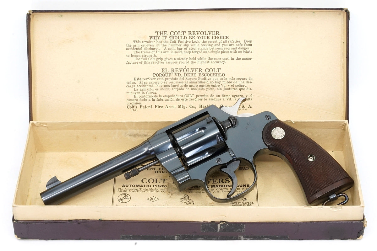 Colt New Service 45 Colt 5 1/2&quot; SN:331962 MFG:1931