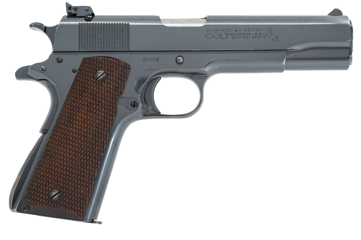 Colt Super Match .38 SN:33763 MFG:1940