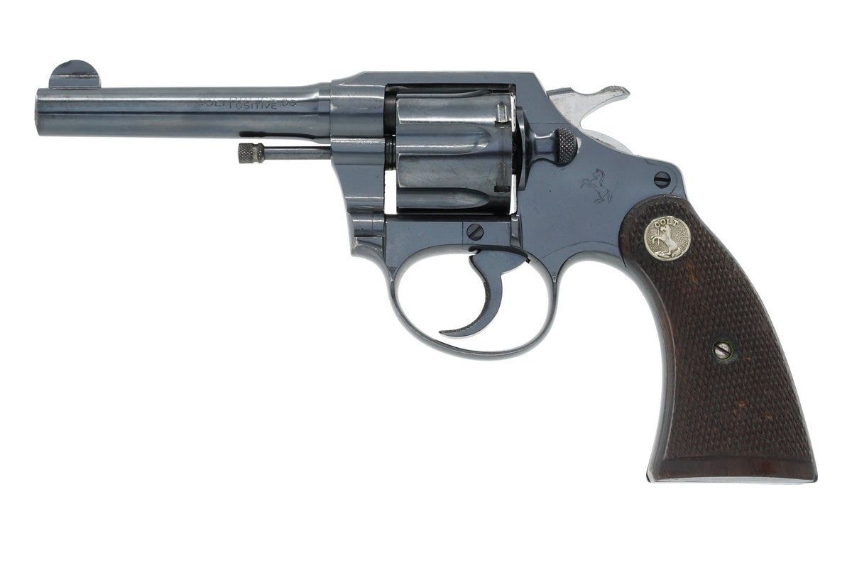 Colt Police Positive 38 4&quot; SN:340523 MFG:1930 - Railway Express Agency