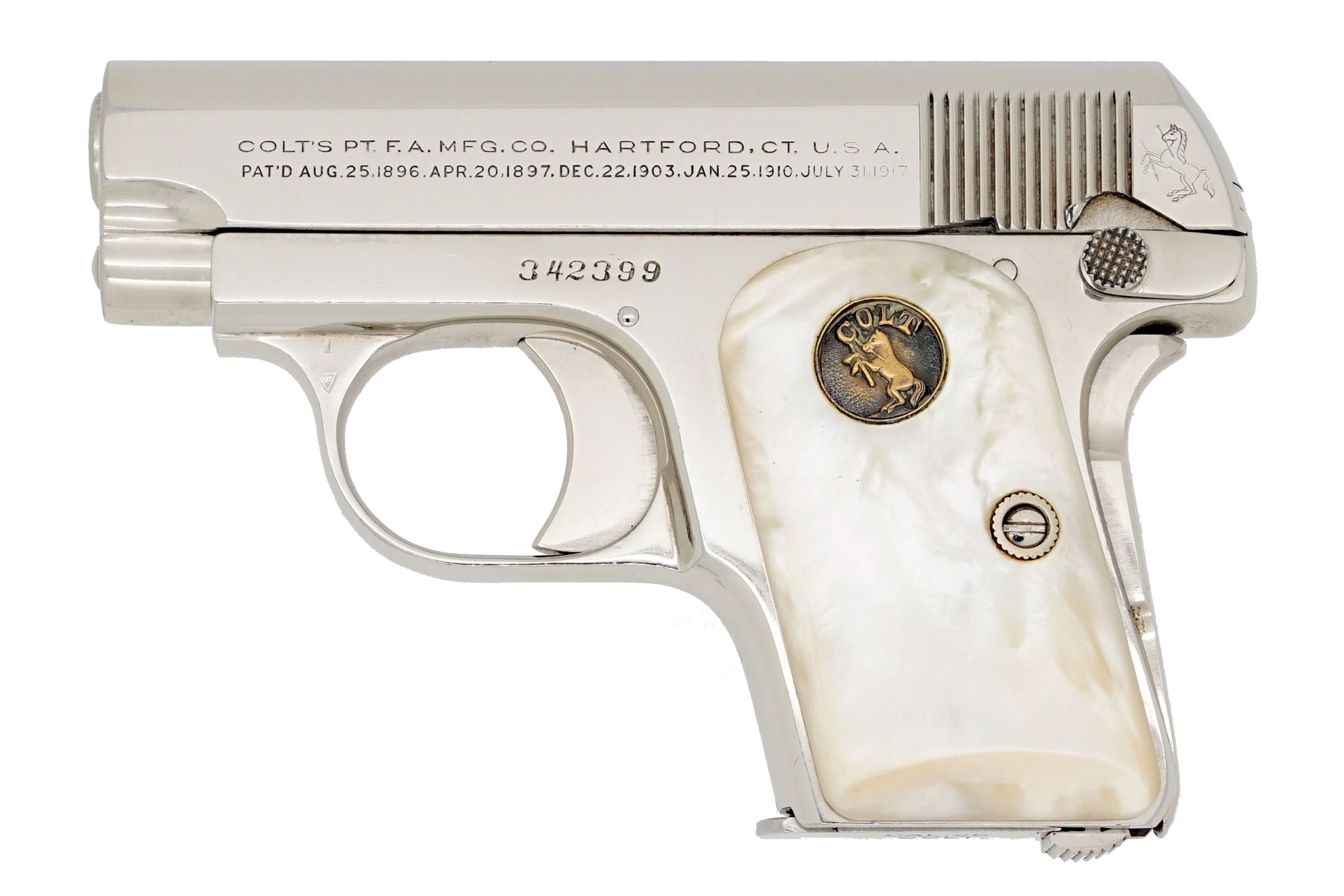 Colt 1908 Vest Pocket 25ACP SN:342399 MFG:1924