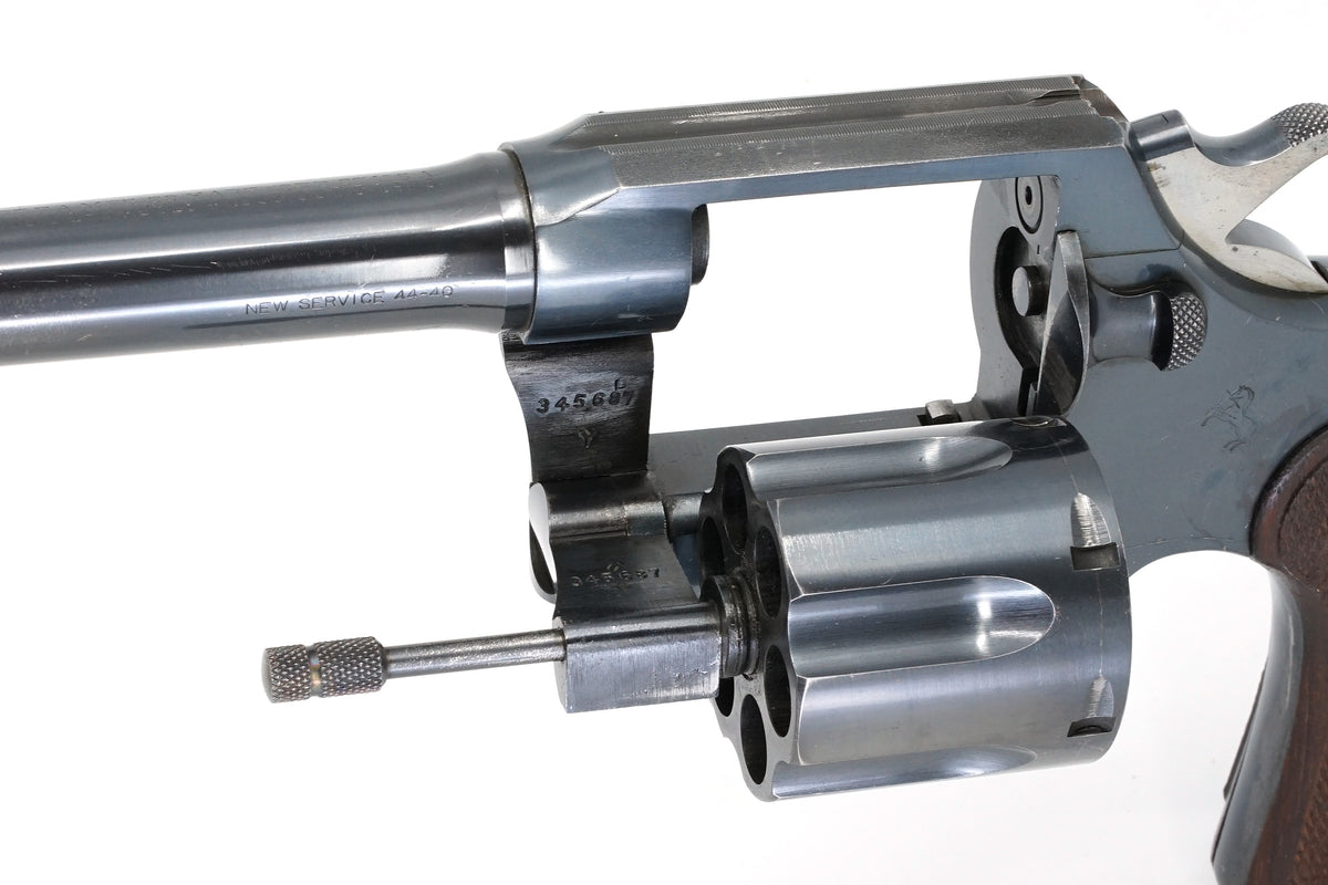 Colt New Service 44/40 7-1/2&quot; SN:345687 MFG:1939 - KING