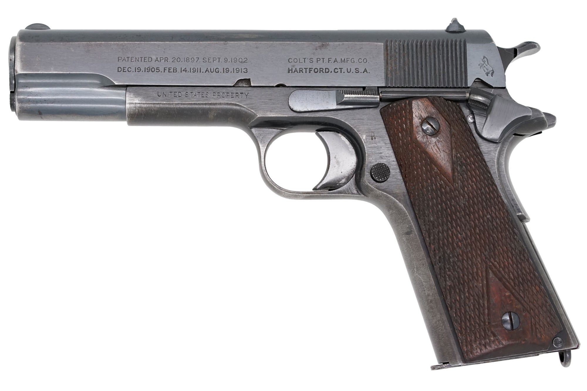Colt M1911 45ACP SN:345795 MFG:1918 Commercial/Military