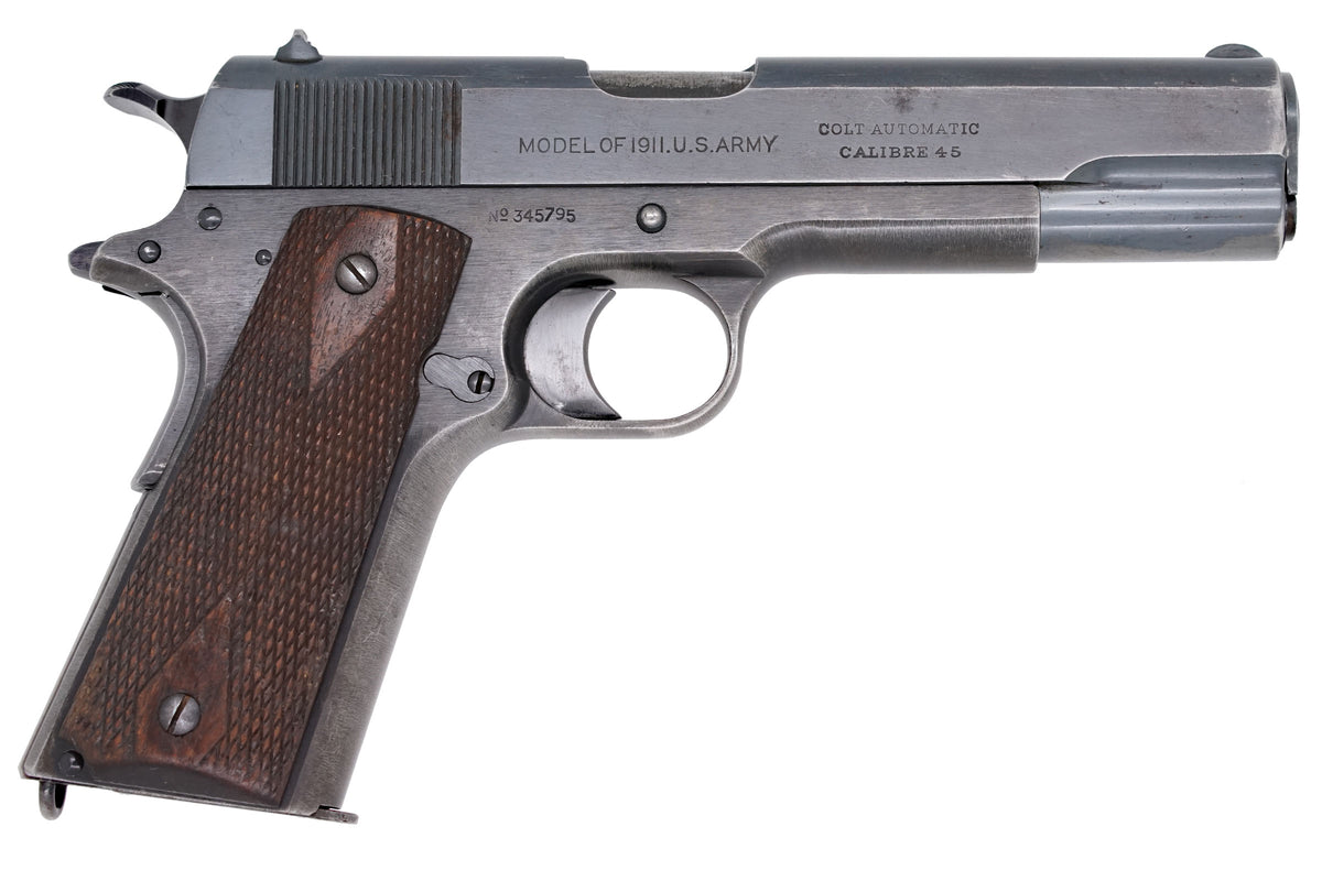 Colt M1911 45ACP SN:345795 MFG:1918 Commercial/Military