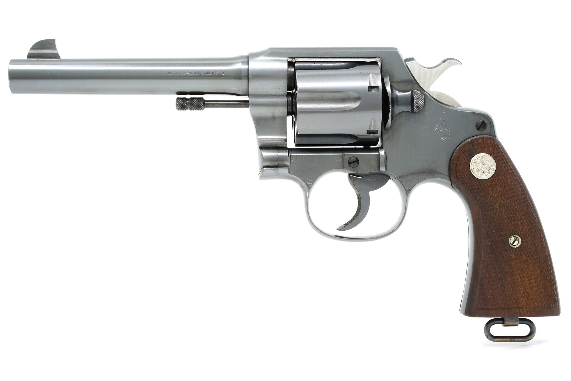 Colt New Service 45 Colt 5 1/2" SN:347418 MFG:1940