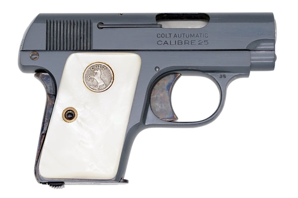 国際産業COLT POCKET 25 ブルーメタルフィニッシュ Colt 1908 Vest Pocket 25ACP SN:367614 MFG:1927 - Old Colt