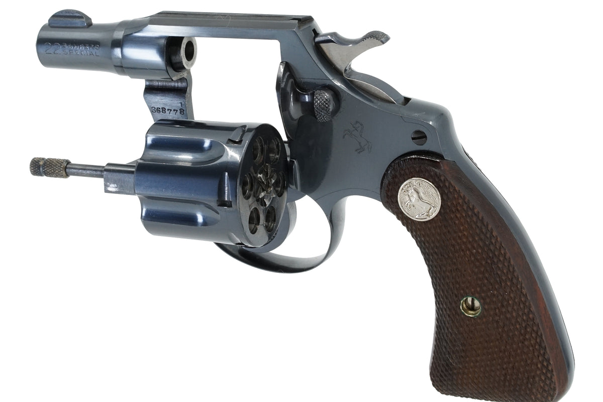 Colt Bankers Special 22LR SN:368778 MFG:1938