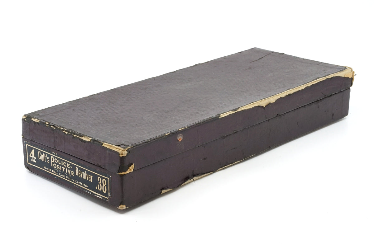Colt Police Positive 38 Special 4&quot; SN:375147 MFG:1936