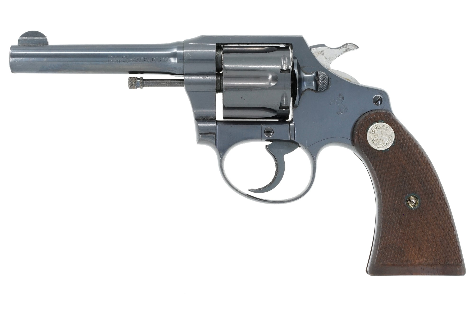 Colt Police Positive 32 Colt 4" SN:382296 MFG:1939 - 32 on a 38 Frame