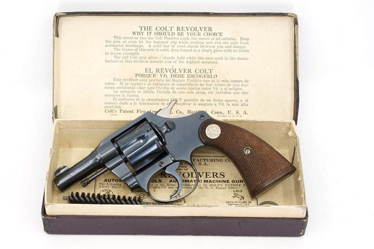 Colt Police Positive 32 Colt 2 1/2&quot; SN:385200 MFG:1939 - 32 on a 38 Frame