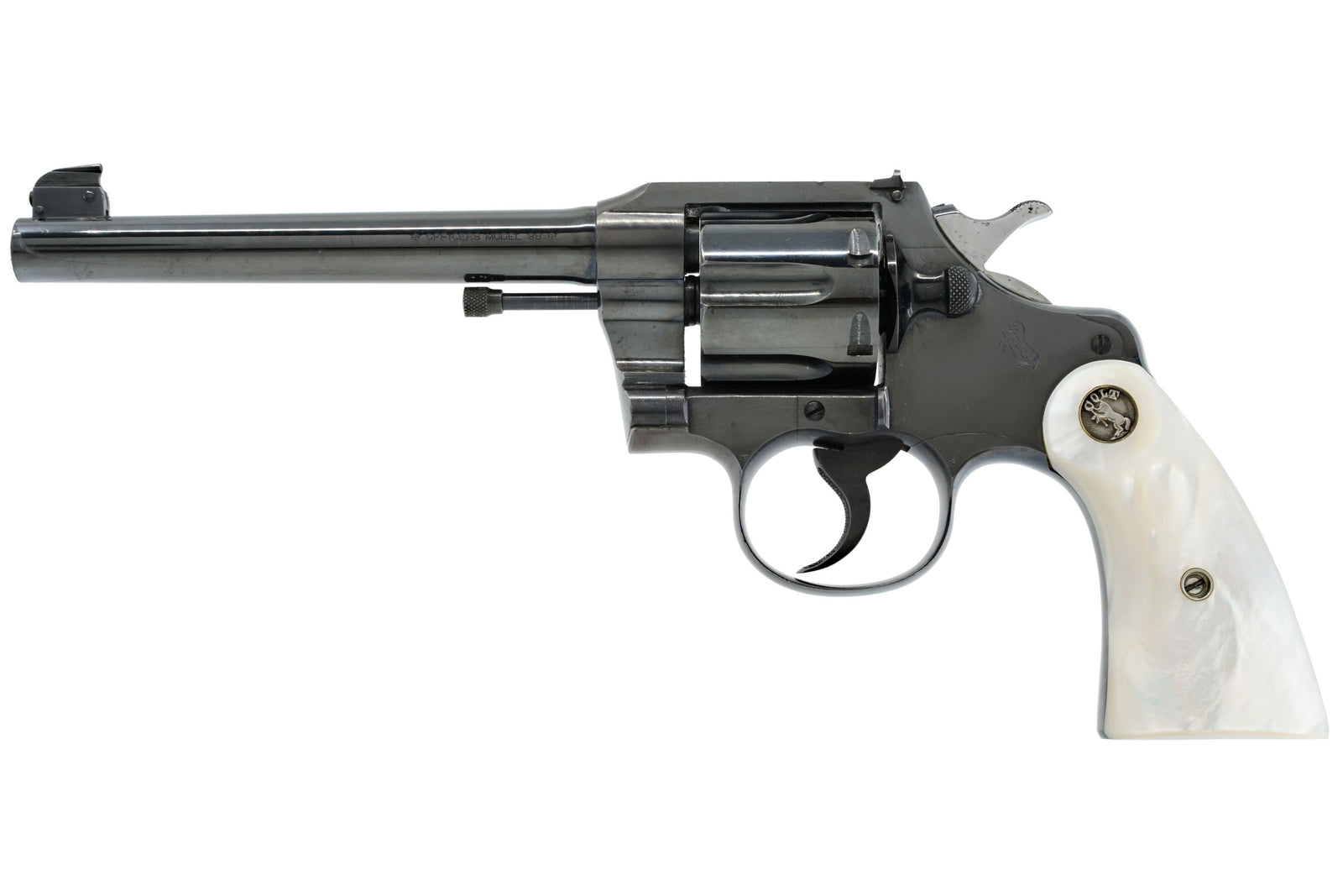 Colt Officers Model 6" 38 Special SN:407556 MFG:1915 - SKINNER