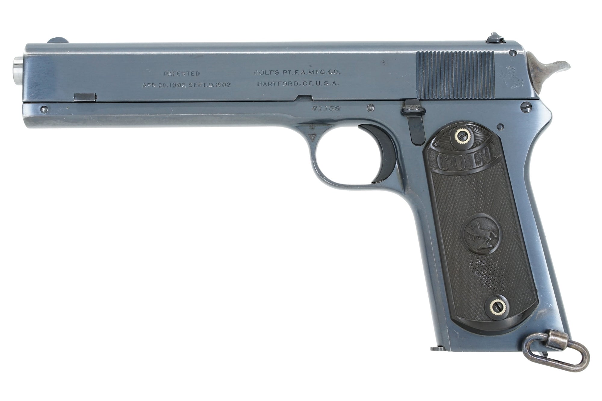 Colt 1902 Military 38 SN:41158 MFG:1921