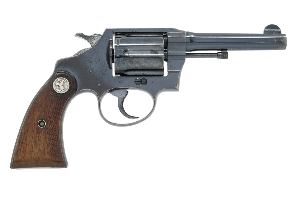 Colt Police Positive 38 4&quot; SN:453931 MFG:1938 - U.S. Customs
