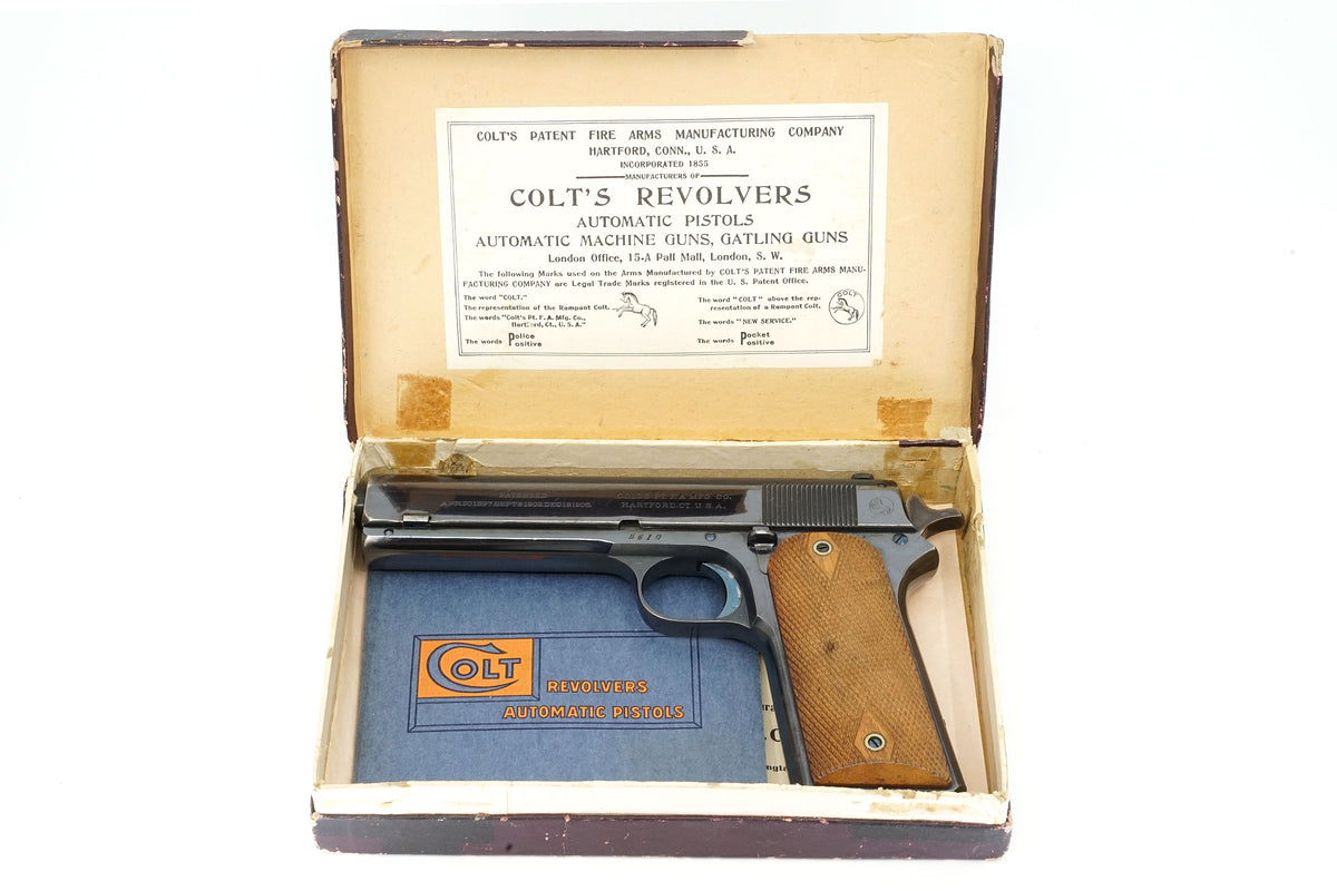 Colt Model 1905 45ACP SN:4619 MFG:1910