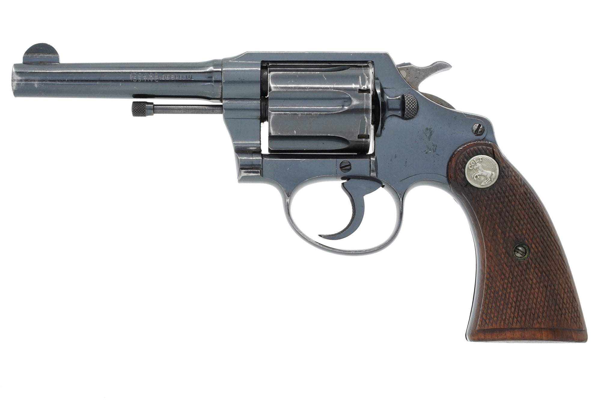 Colt Police Positive 38 Special 4" SN:468625 MFG:1941 - US Customs