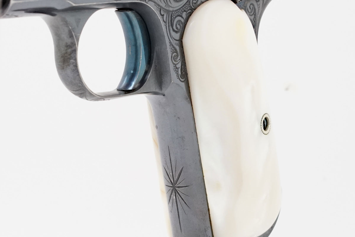 Colt 1903 Pocket Hammerless 32ACP SN:49687 MFG:1906 Factory Engraved