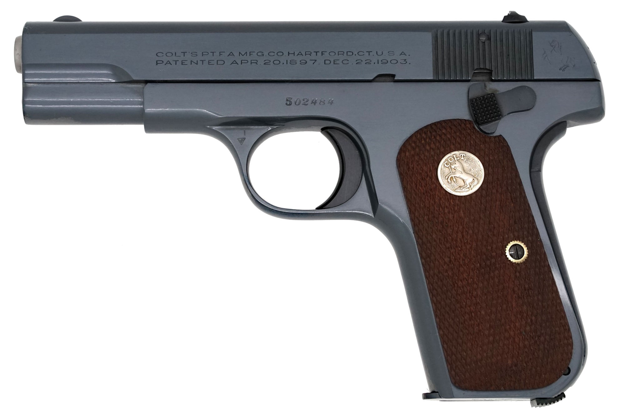 Colt 1903 Pocket Hammerless 32ACP SN:502484 MFG:1930