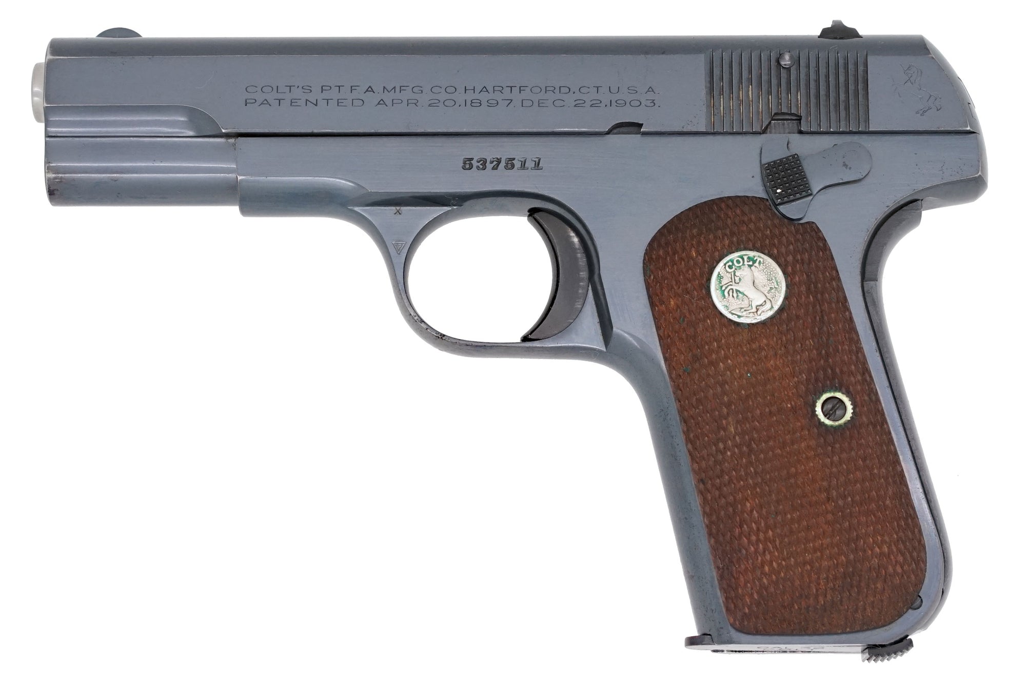 Colt 1903 Pocket Hammerless 32ACP SN:537511 MFG:1939 Japanese Contract