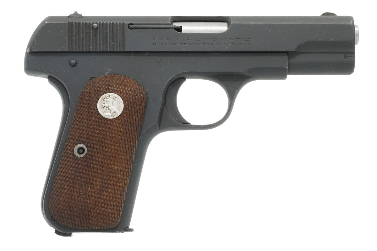 Colt 1903 Pocket Hammerless 32ACP SN:561222 MFG:1944 - Brigadier General Shaller